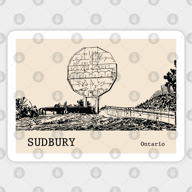 Sudbury Ontario Sticker by Lakeric